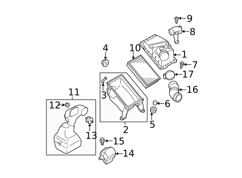 Filters for 2005 Subaru Forester #0