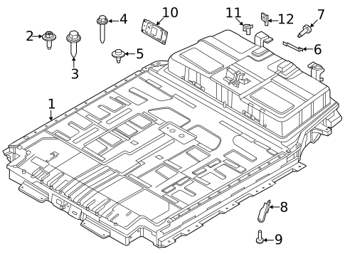 Battery for 2023 Nissan ARIYA #0