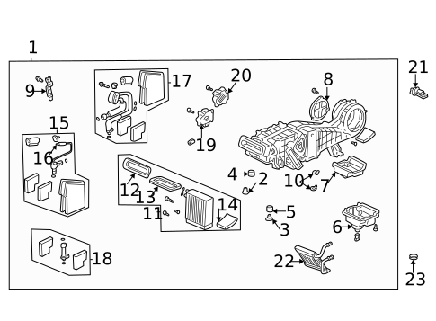 Auxiliary Heater & AC for 2008 Honda Pilot #0