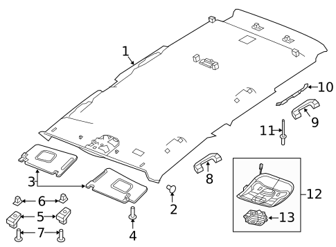 Headliner for 2015 Jeep Renegade #0