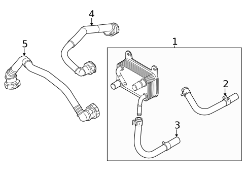 Oil Cooler for 2023 Kia EV6 #0
