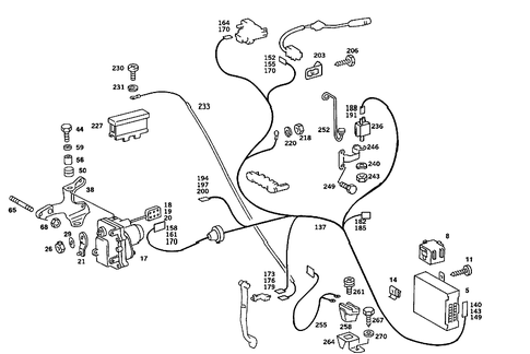 Tempomat (Cruise Control) for 1986 Mercedes-Benz 190 E #1