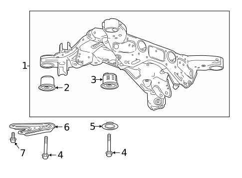Suspension Mounting for 2017 Buick LaCrosse #2