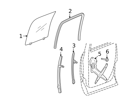 Rear Door for 2007 Dodge Ram 2500 #0
