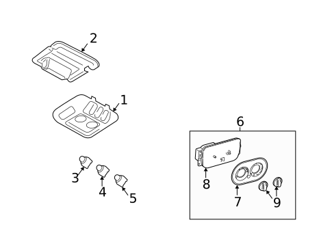 Switches, Solenoids & Actuators for 2005 Lincoln Navigator #1