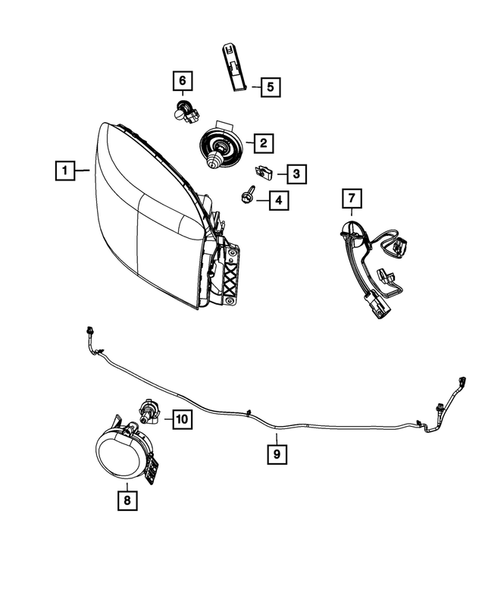 Lamps-Interior and Exterior for 2013 Ram 3500 #3
