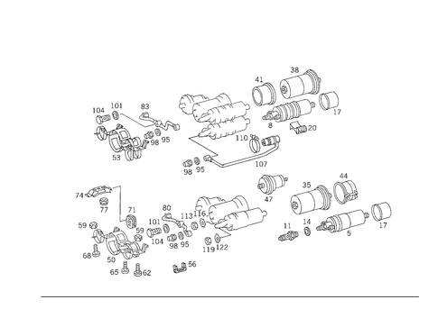 Fuel Pump Package for 1988 Mercedes-Benz 300E #1