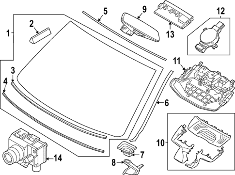 Lane Departure Warning for 2023 BMW iX #1
