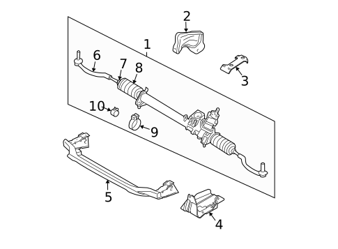 Steering Gear & Linkage for 2014 Volvo XC90 #0