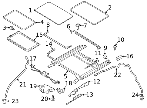Sunroof for 2014 Mazda 5 #0
