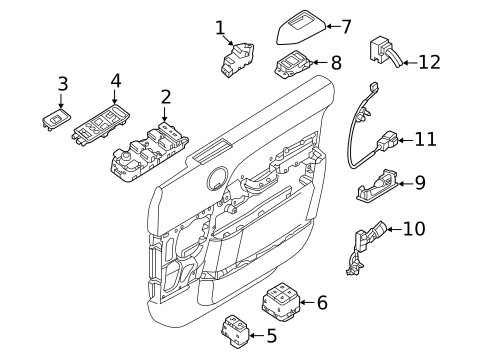 Rear Door for 2017 Land Rover Range Rover Sport #2