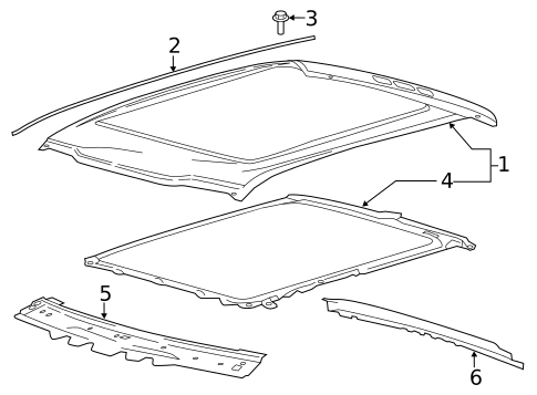 Roof for 2021 Ford F-250 Super Duty #0