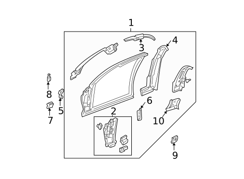 Uniside for 2004 Dodge Dakota #1