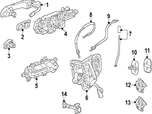 Rear Door for 2024 Chevrolet Silverado EV #1