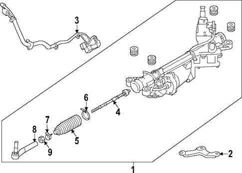 Steering Gear & Linkage for 2024 Subaru Crosstrek #0
