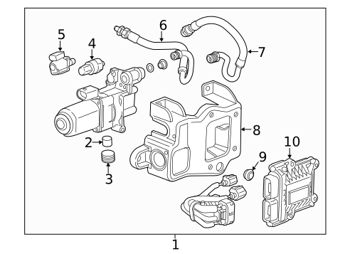 Axle & Differential for 2016 Cadillac ATS #1