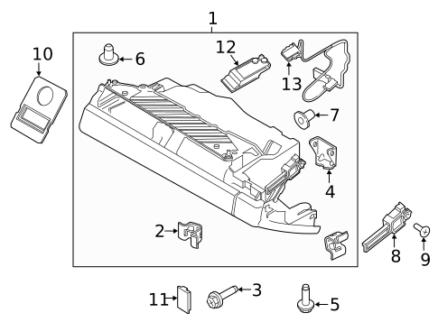 Glove Box for 2020 Porsche Panamera #2