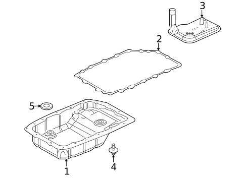 Transmission Components for 2008 Cadillac SRX #0