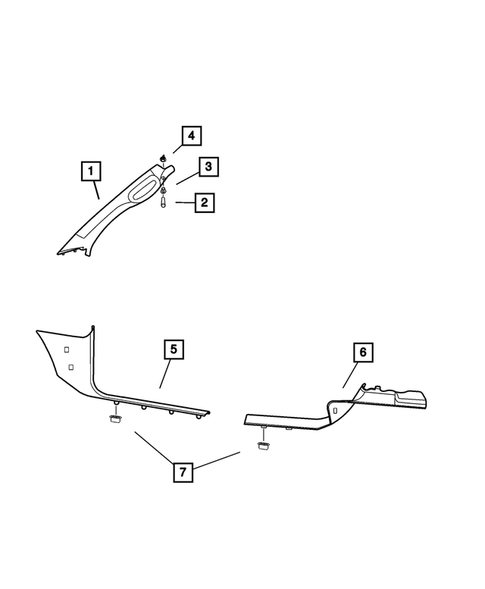 Moldings, Scuff Plates for 2003 Dodge Ram 2500 #1