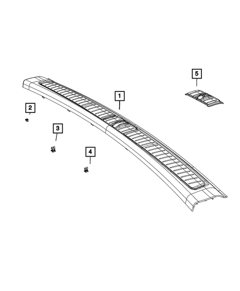 Liftgate Panel and Scuff Plate for 2023 Jeep Grand Cherokee L #2