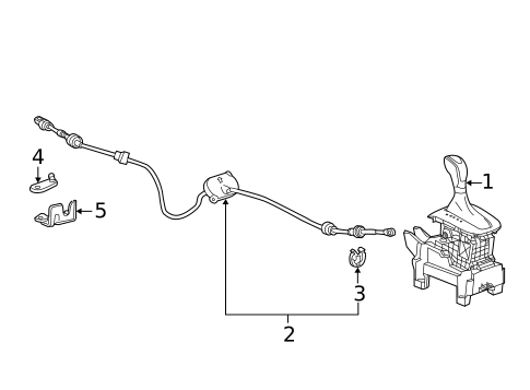 Center Console for 2019 Chevrolet Trax #1