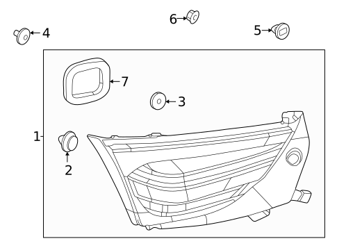 Tail Lamps for 2023 Mazda MX-30 EV #1