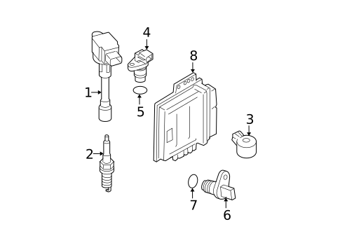 Powertrain Control for 2014 Nissan Rogue Select #0