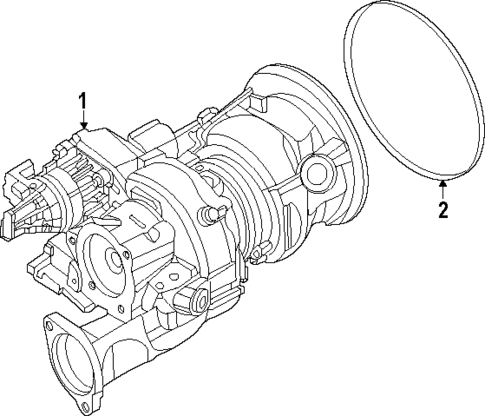 Turbo Charger for 2024 Porsche Cayenne #0