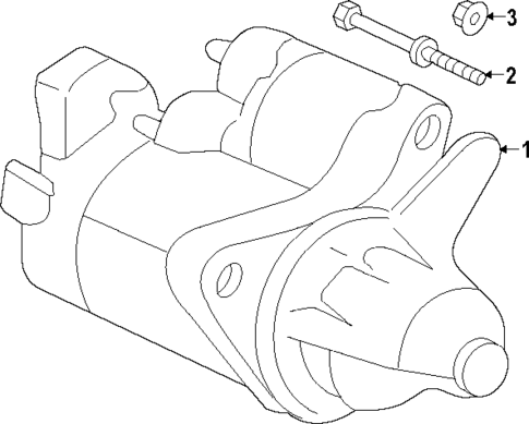 Starter for 2025 Honda CR-V #0
