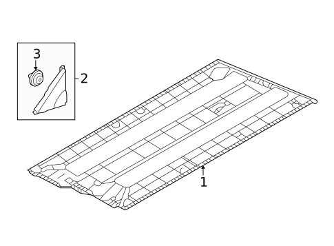 Exterior Trim - Pillars for 2020 Hyundai Elantra #1