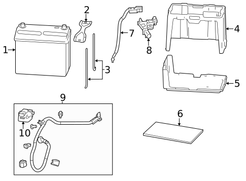 Battery for 2013 Acura ILX #0