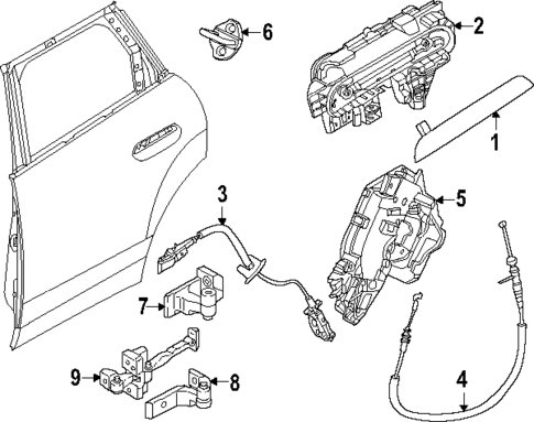 Lock & Hardware for 2025 Mini Countryman #1
