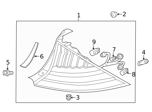 Bulbs - Chassis for 2016 Honda CR-Z #2