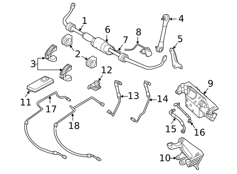 Stabilizer Bar & Components for 2008 BMW M6 #0