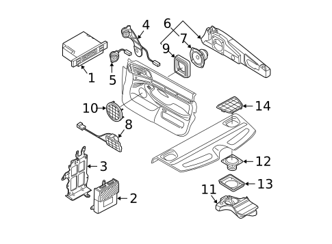 Sound System for 1997 BMW 540i #0