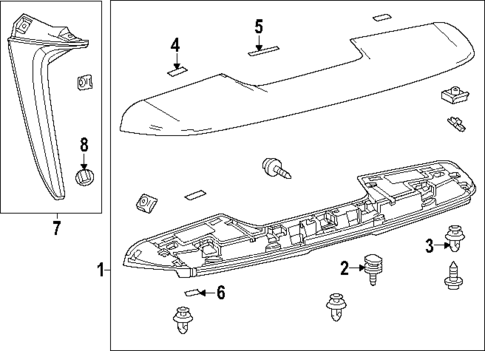 Spoiler for 2025 Lexus TX500h #0