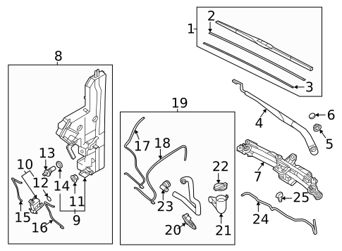 Wipers for 2023 Genesis GV80 #0