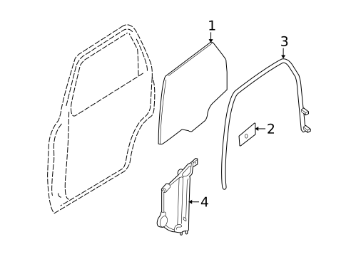Doors for 2008 Mercury Mariner #0