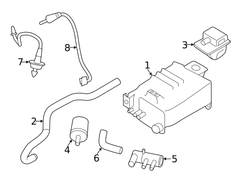 Emission Components for 2019 Nissan Altima #0