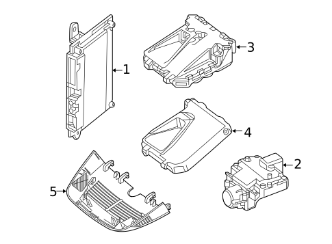Electrical Components for 2017 Mercedes-Benz GLS350d #1