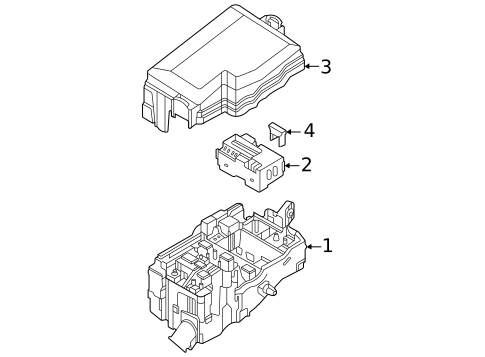 Fuse & Relay for 2023 Kia EV6 #1