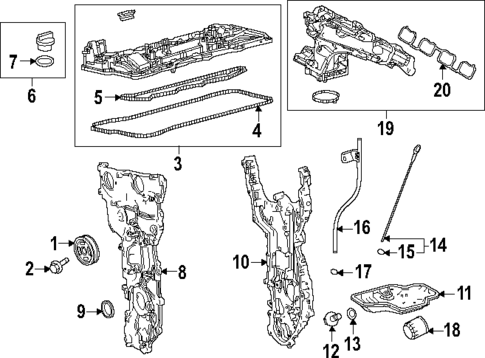 Filters for 2024 Toyota Highlander #1