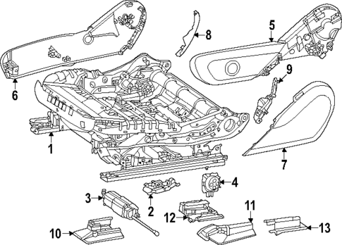 Tracks & Components for 2023 Mercedes-Benz EQE AMG® #0