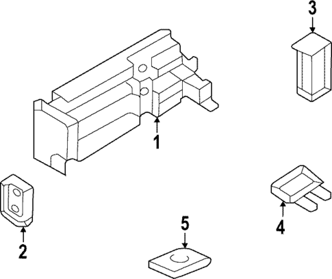 Fuse & Relay for 2023 Porsche 911 #1