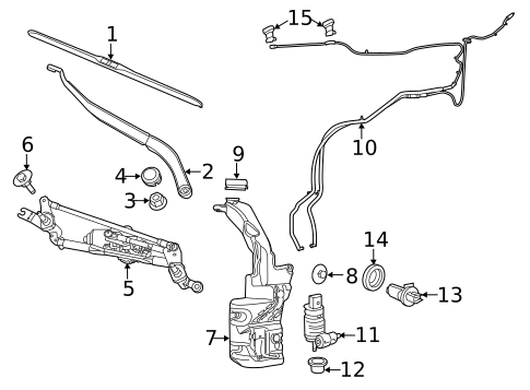 Wipers for 2015 Jeep Cherokee #0