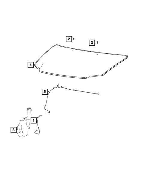 Wiper and Washer System for 2016 Dodge Grand Caravan #4