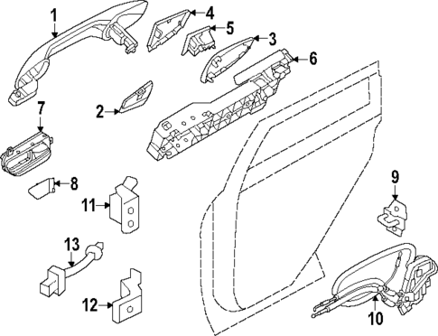 Lock & Hardware for 2025 Nissan Armada #0
