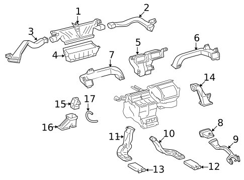 Ducts for 2019 Lexus GS F #2