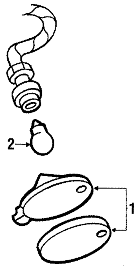 Bulbs - Chassis for 1996 Mercury Sable #2