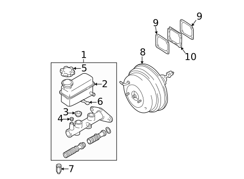Hydraulic System for 2004 Hyundai Santa Fe #0
